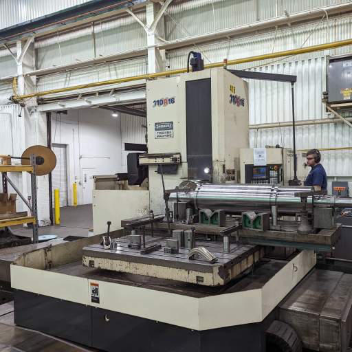 CNC Machining of Shaft for Power Generation Industry