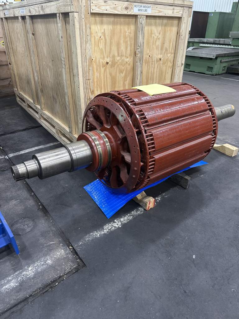 Generator Shaft Repair and Rebuild: HVOF Coatings & Machining