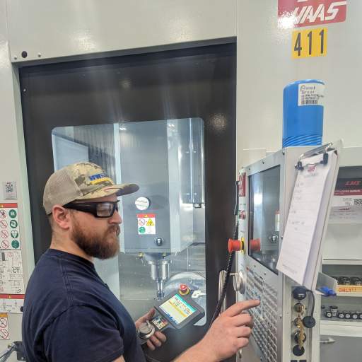 HFW's 5-axis Haas UMC 750 mill