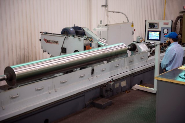 Precision grinding for the pulp and paper industry at HFW Industries